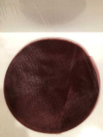 TULLE TONDO BORDEAUX