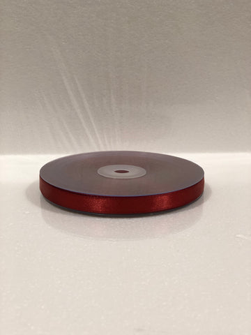 NASTRO RASO BORDEAUX 10 MM